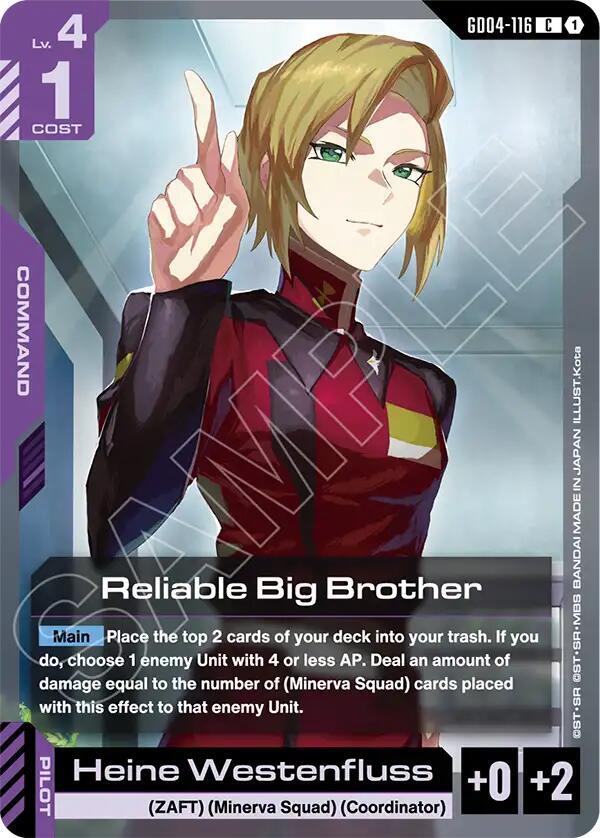 Reliable Big Brother card image