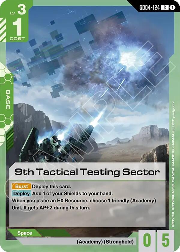 9th Tactical Testing Sector card image
