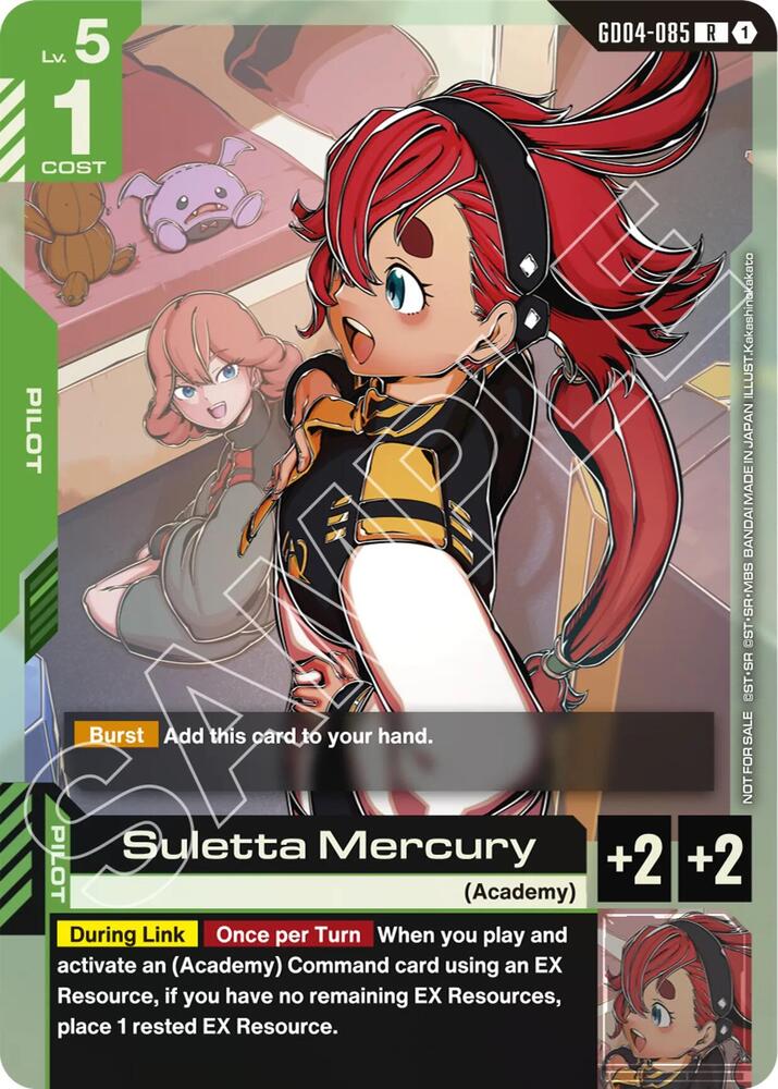 Suletta Mercury (GD04 Release Event) card image
