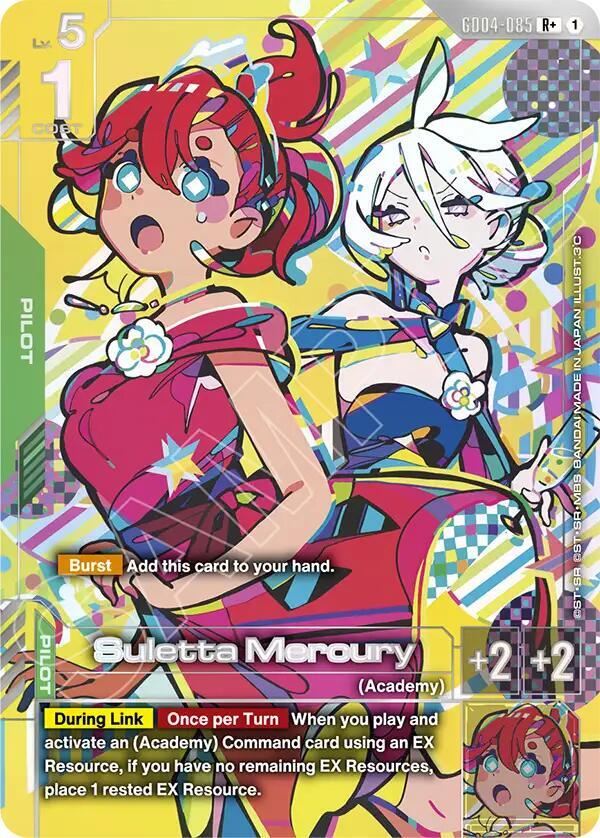 Suletta Mercury (R+) card image