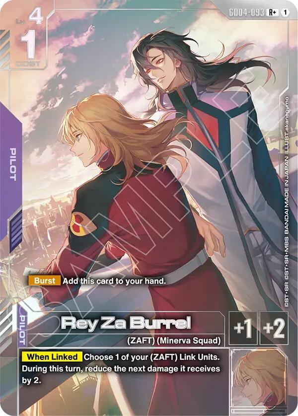 Rey Za Burrel (R+) card image