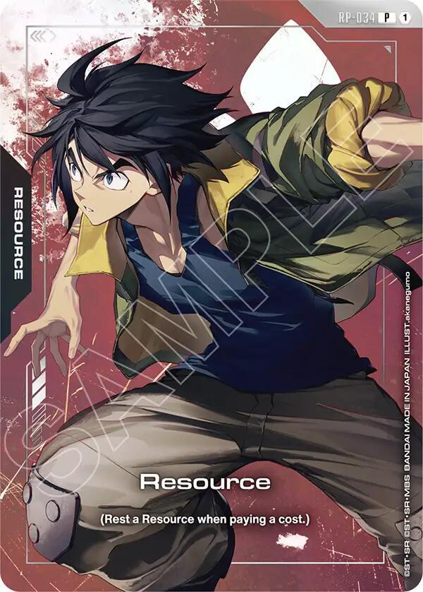 Resource (RP-034) (Premium Accessory Set - Mobile Suit Gundam: Iron-Blooded Orphans) card image