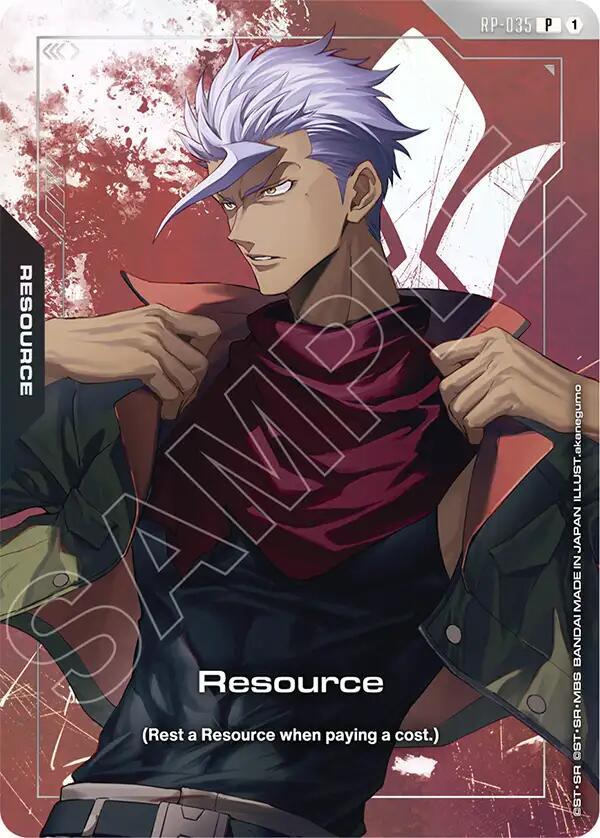 Resource (RP-035) (Premium Accessory Set - Mobile Suit Gundam: Iron-Blooded Orphans) card image