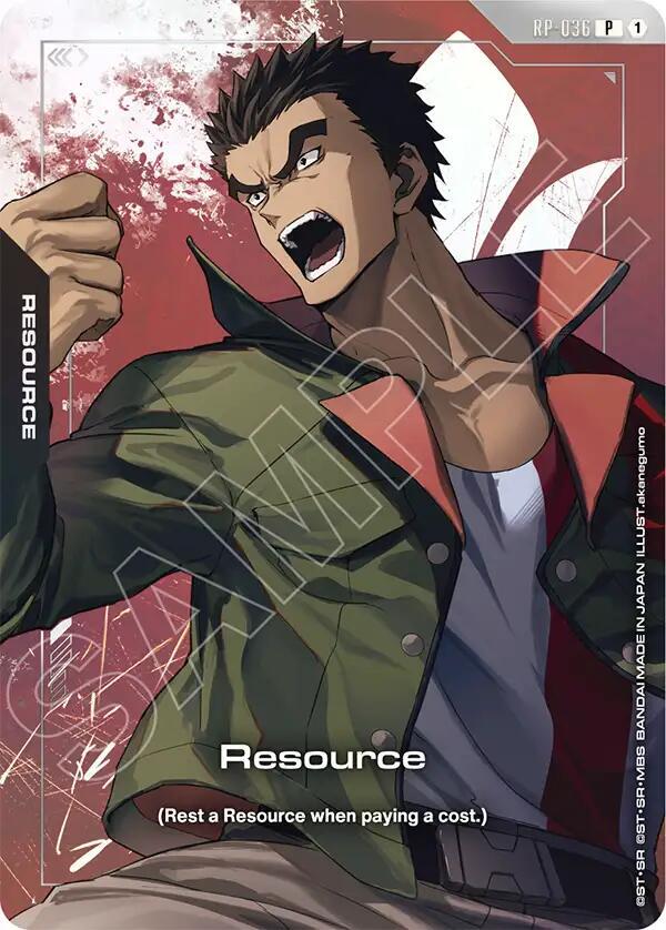 Resource (RP-036) (Premium Accessory Set - Mobile Suit Gundam: Iron-Blooded Orphans) card image