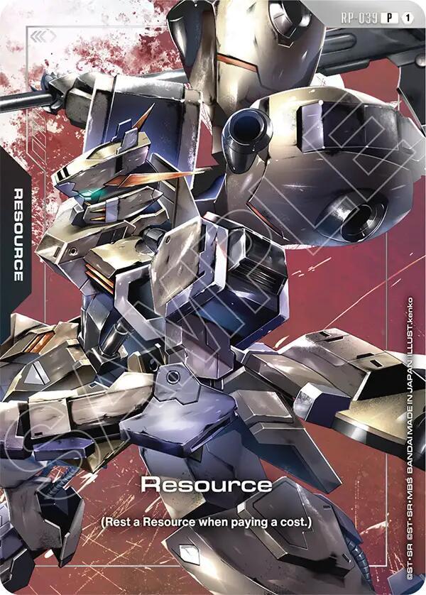 Resource (RP-039) (Premium Accessory Set - Mobile Suit Gundam: Iron-Blooded Orphans) card image