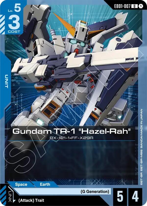 Gundam TR-1 "Hazel-Rah" card image