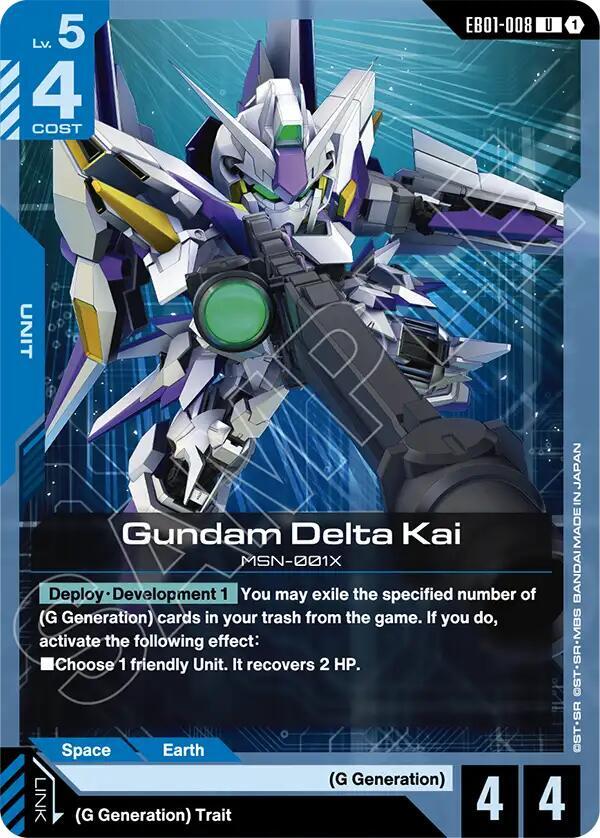 Gundam Delta Kai card image