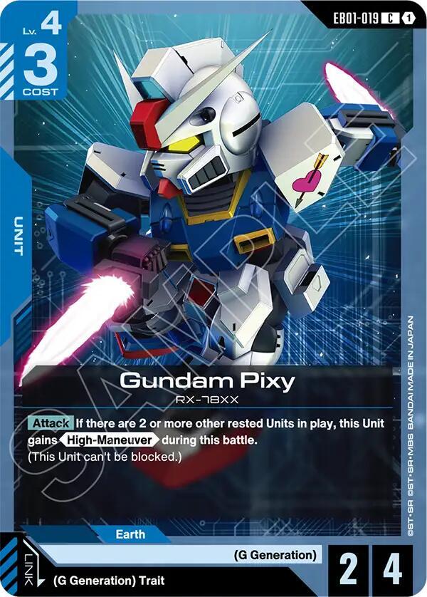Gundam Pixy card image