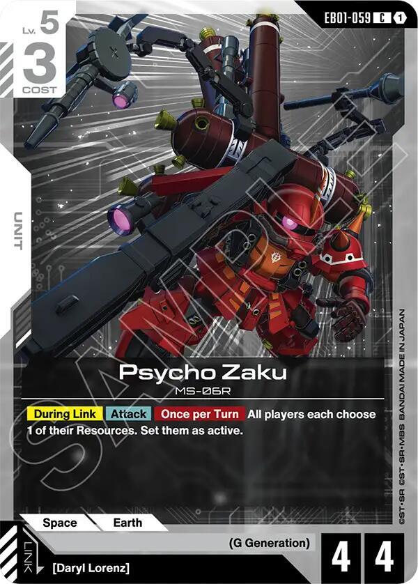 Psycho Zaku card image