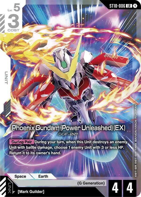 Phoenix Gundam (Power Unleashed) (EX) card image