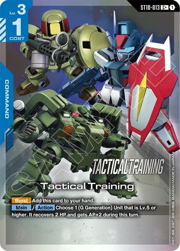 Tactical Training (C+) card image
