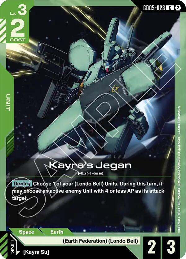 Kayra's Jegan card image
