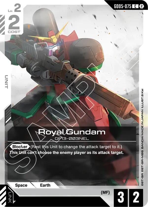 Royal Gundam card image