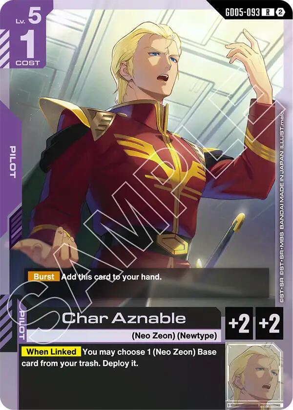 Char Aznable card image