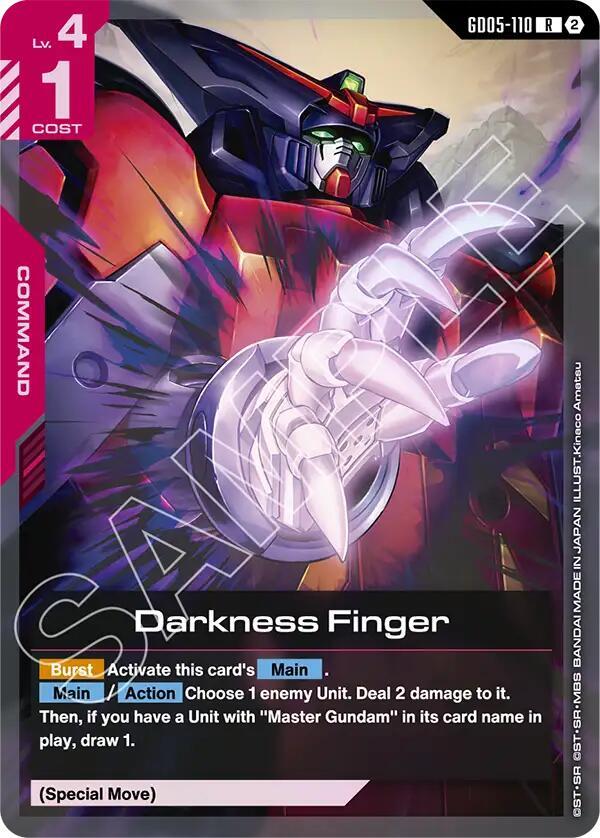 Darkness Finger card image