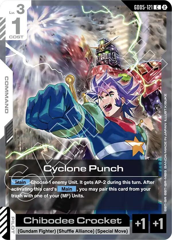 Cyclone Punch card image