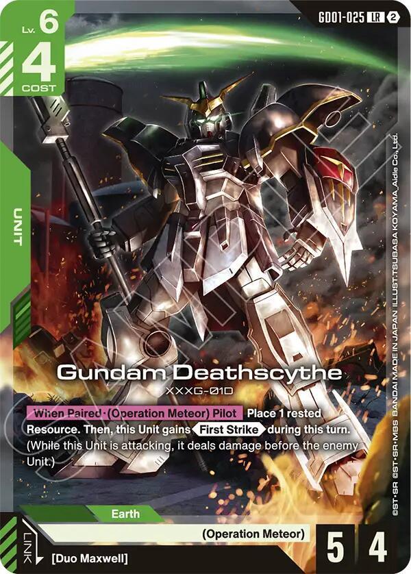 Gundam Deathscythe card image