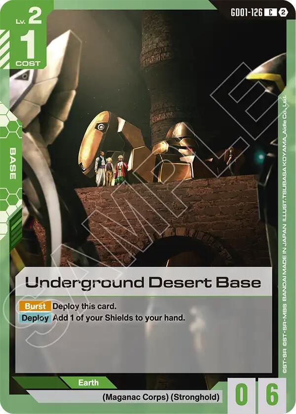 Underground Desert Base card image