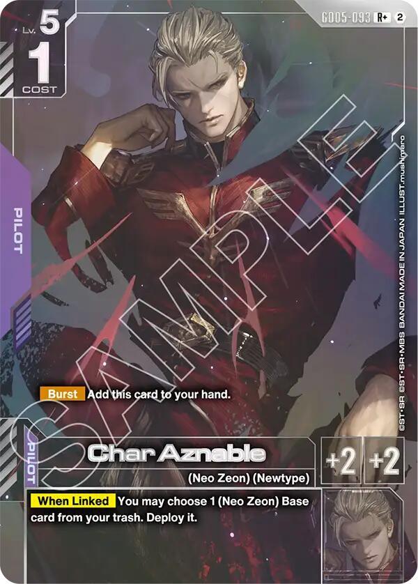 Char Aznable (R+) card image
