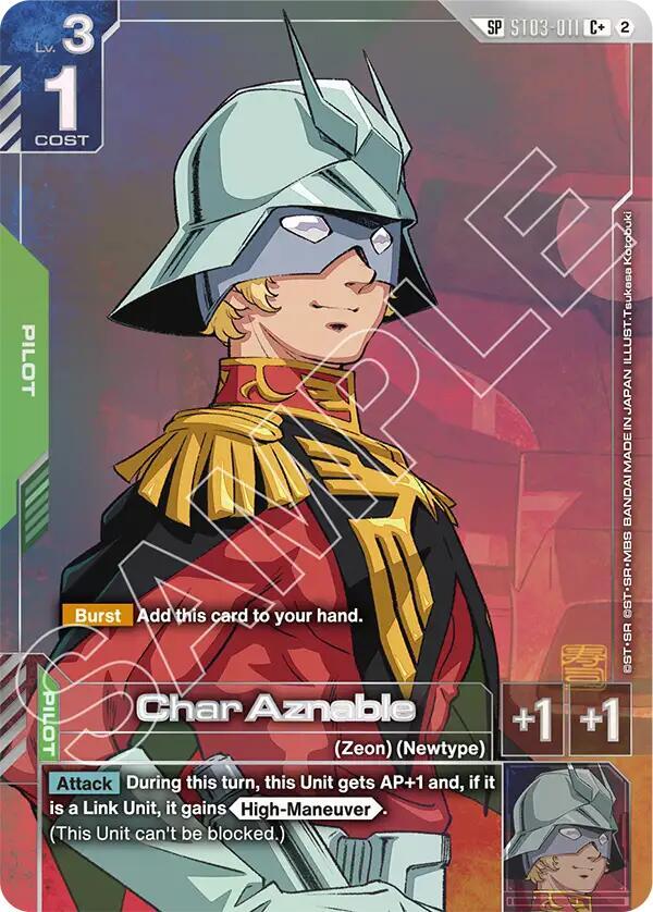 Char Aznable (C+) (SP) card image