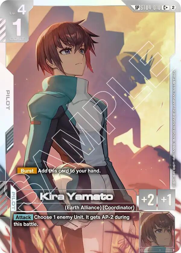 Kira Yamato (C+) (SP) card image