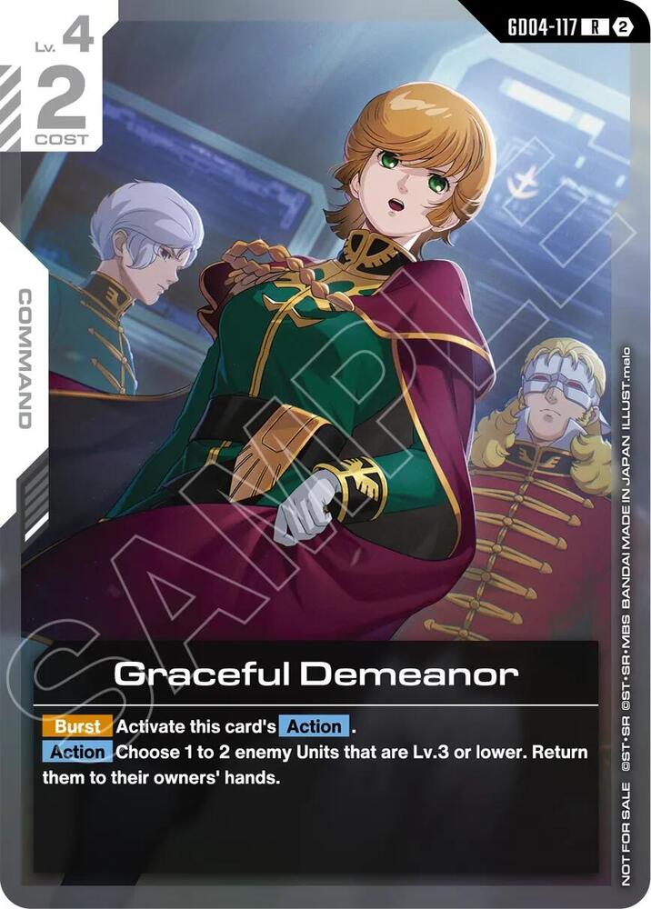 Graceful Demeanor (Newtype Challenge 2026 Mission 4) card image
