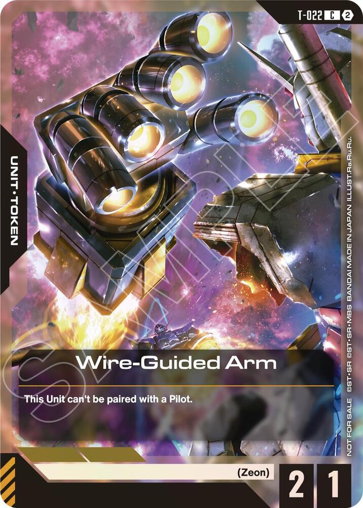Wire-Guided Arm (T-022) Token (Right Hand) (World Championship Regionals 26-27 Season 2) card image