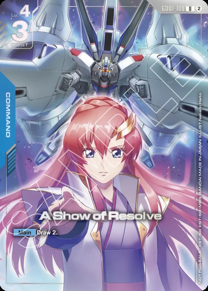 A Show of Resolve (1st Anniversary Event) card image