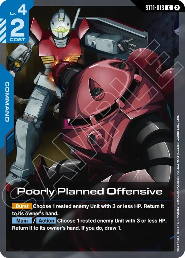 Poorly Planned Offensive card image