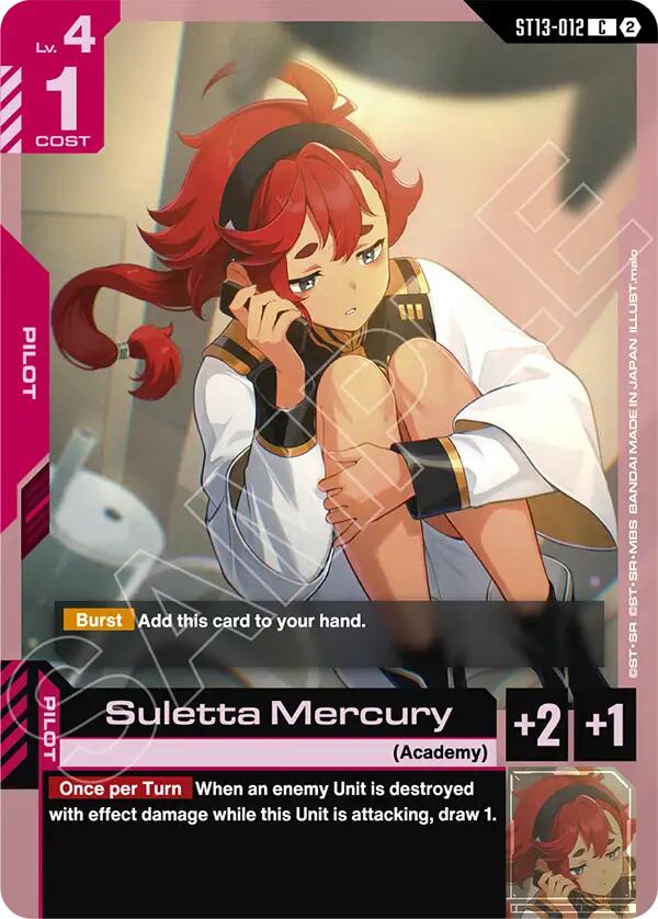 Suletta Mercury card image