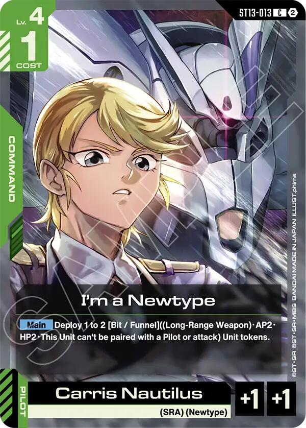 I'm a Newtype card image