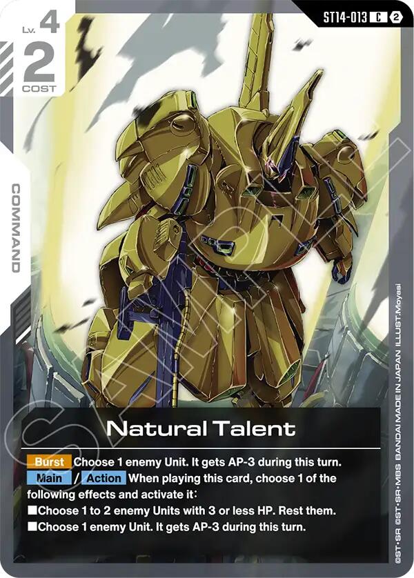 Blazing Mobile Suit Rider card image