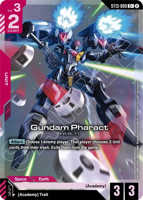 Gundam Pharact (C+) card image