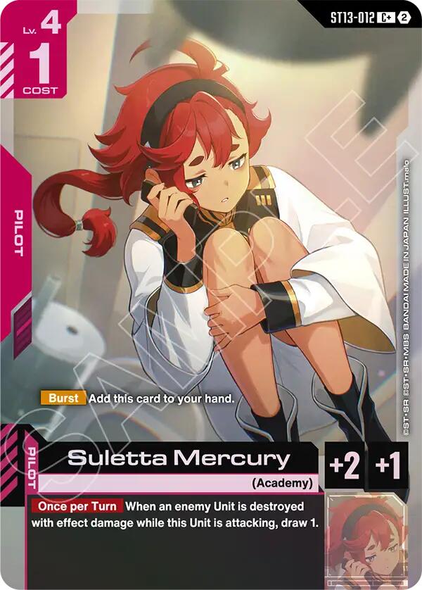 Suletta Mercury (C+) card image