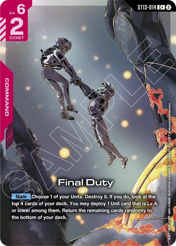 Final Duty (C+) card image