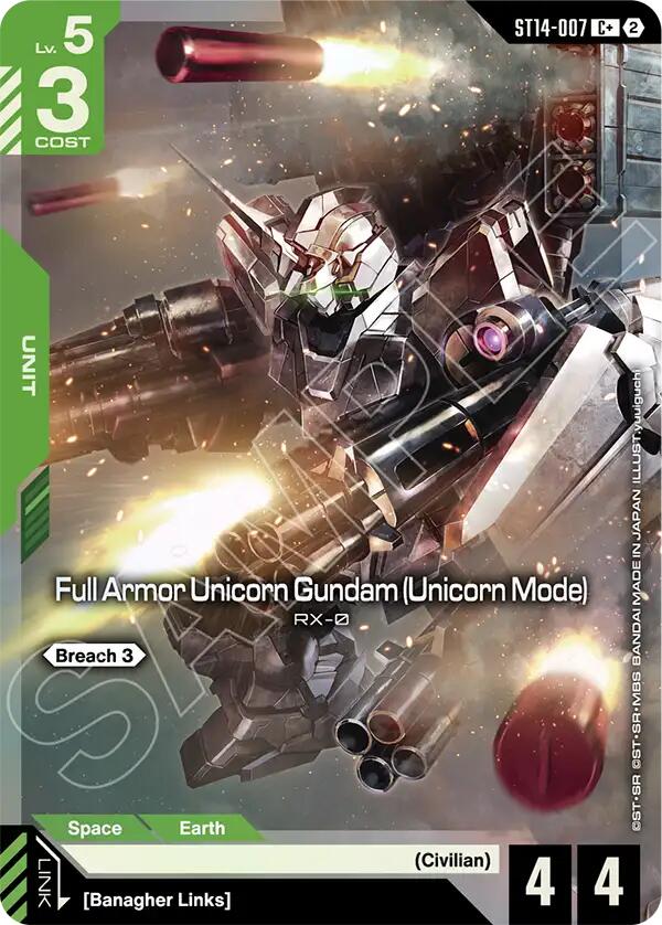 Full Armor Unicorn Gundam (Unicorn Mode) (C+) card image