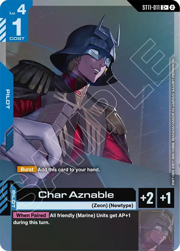 Char Aznable (C+) card image