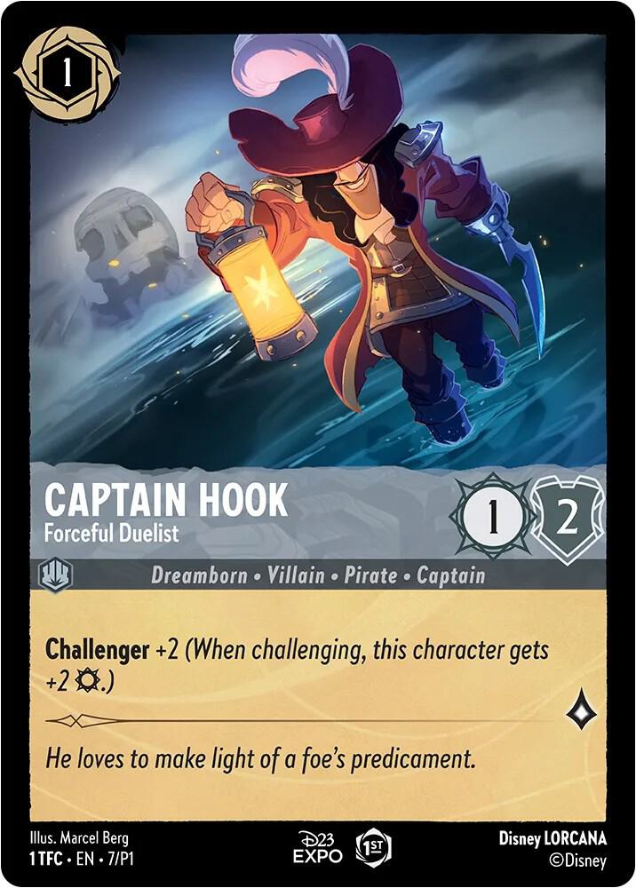Captain Hook - Forceful Duelist card image