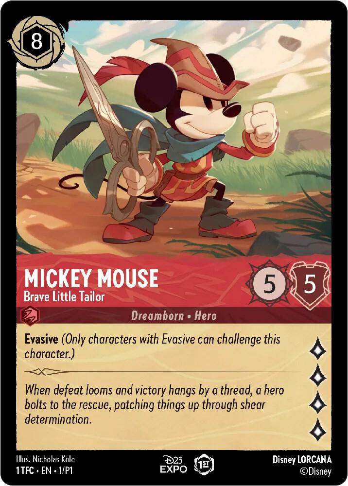 Mickey Mouse - Brave Little Tailor card image
