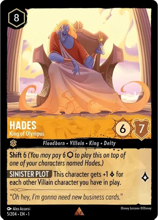 Hades - King of Olympus card image