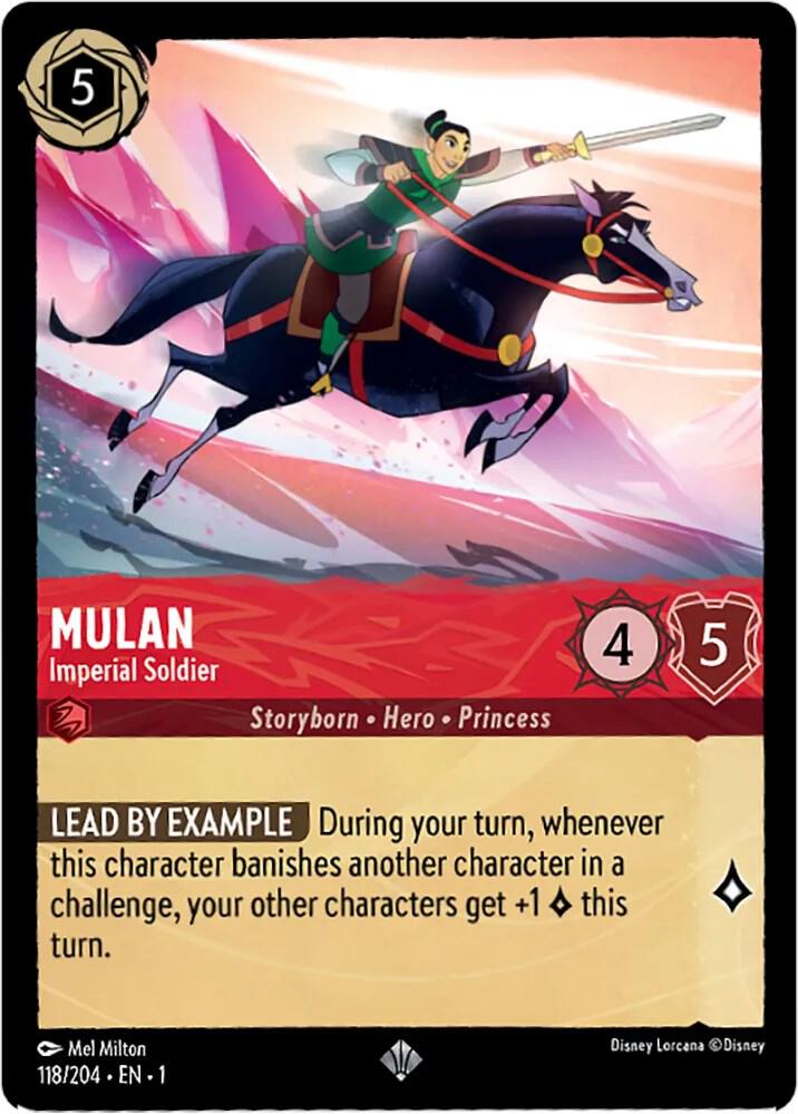 Mulan - Imperial Soldier card image