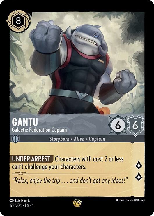 Gantu - Galactic Federation Captain card image