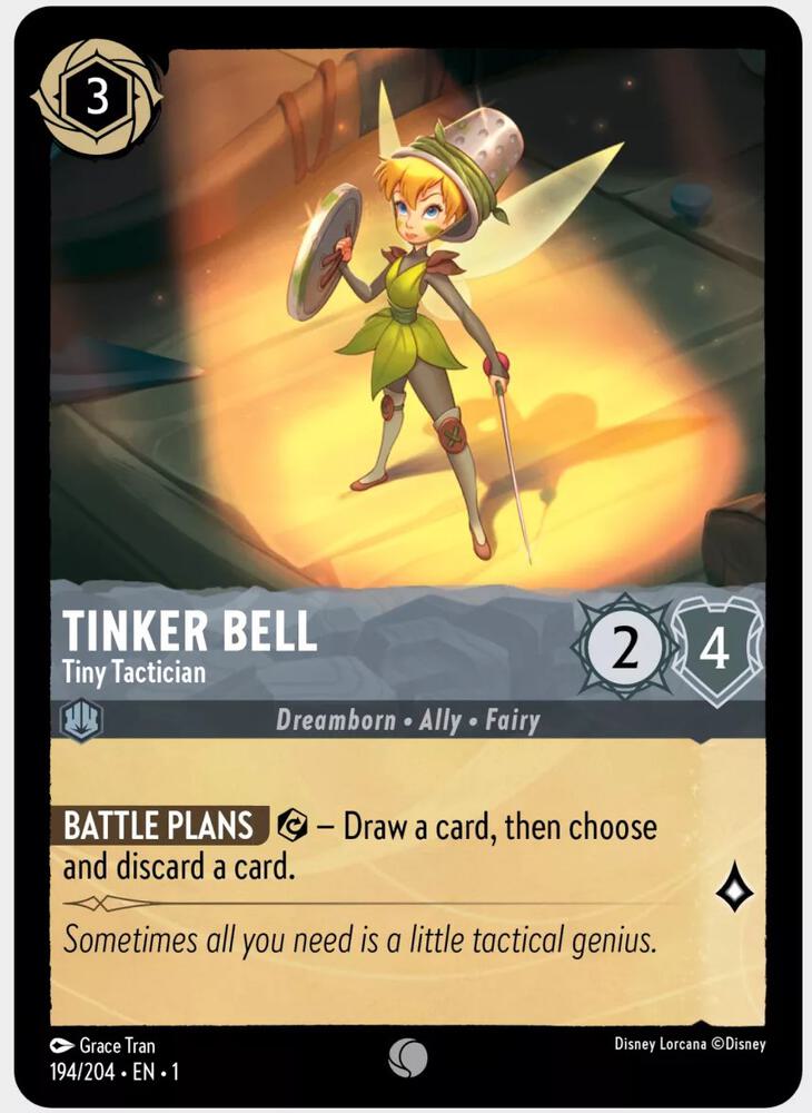 Tinker Bell - Tiny Tactician card image