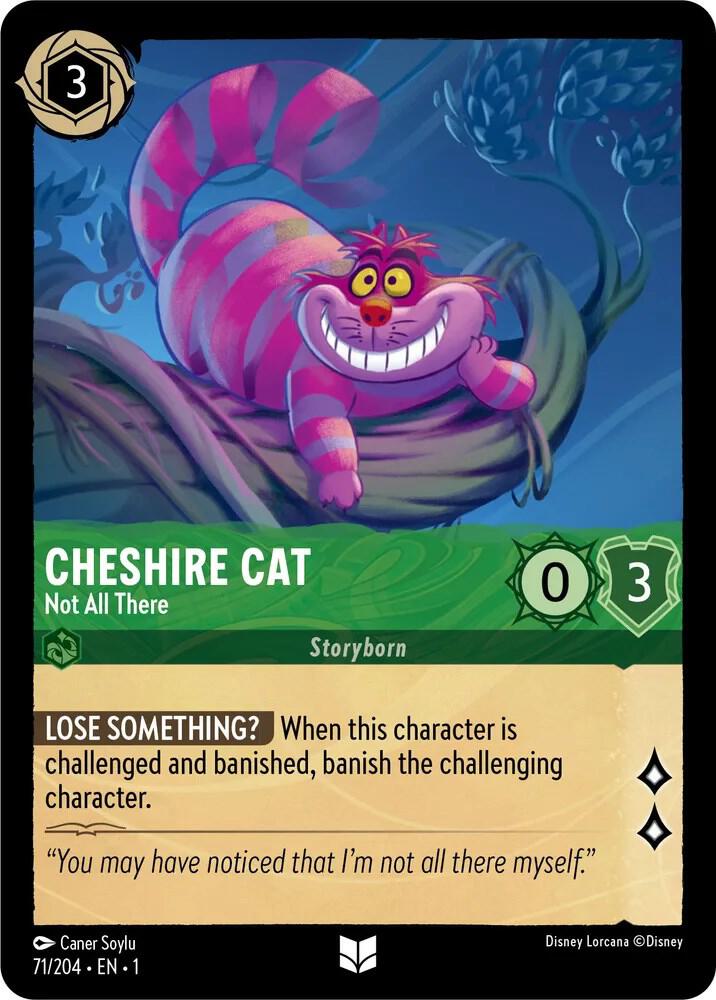 Cheshire Cat - Not All There card image