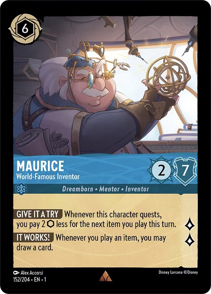 Maurice - World-Famous Inventor card image