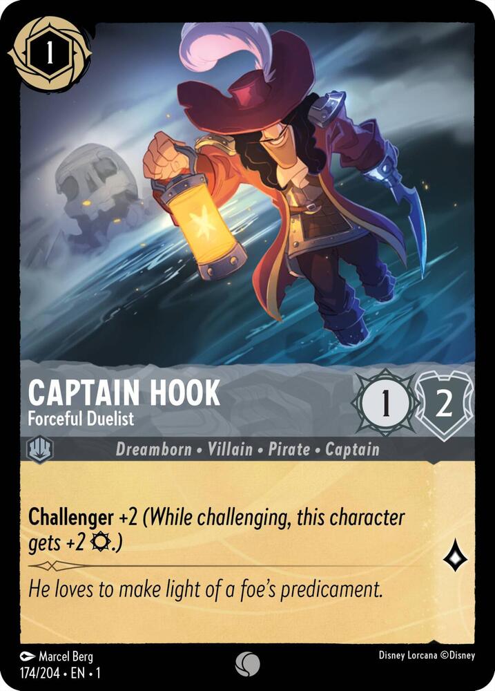 Captain Hook - Forceful Duelist card image