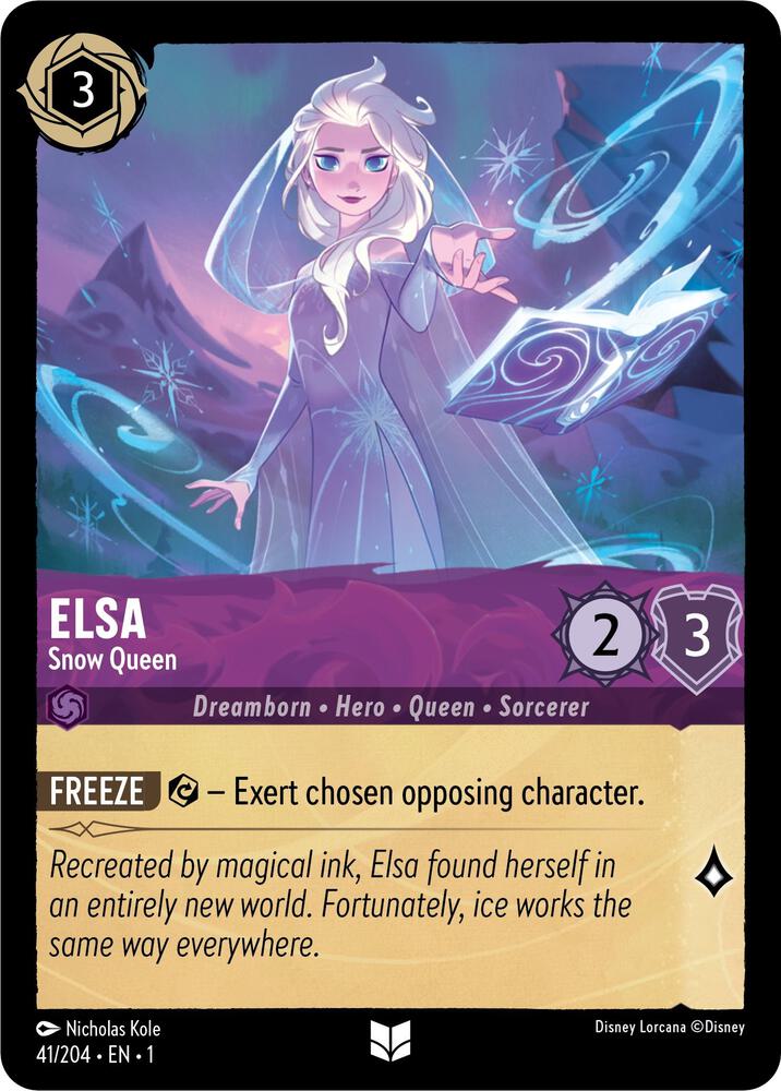 Elsa - Snow Queen card image