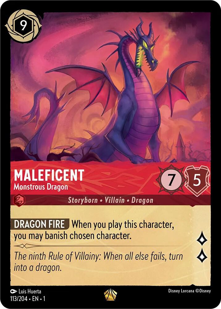 Maleficent - Monstrous Dragon card image