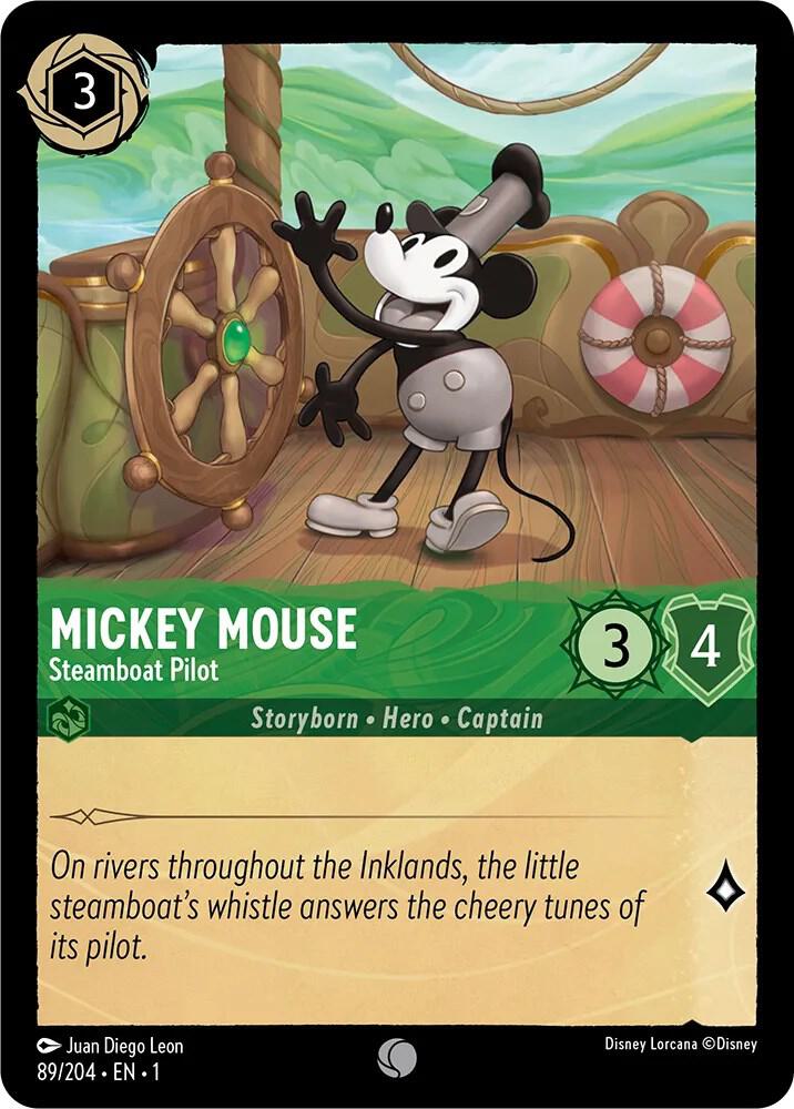 Mickey Mouse - Steamboat Pilot card image