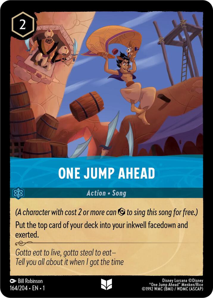 One Jump Ahead card image